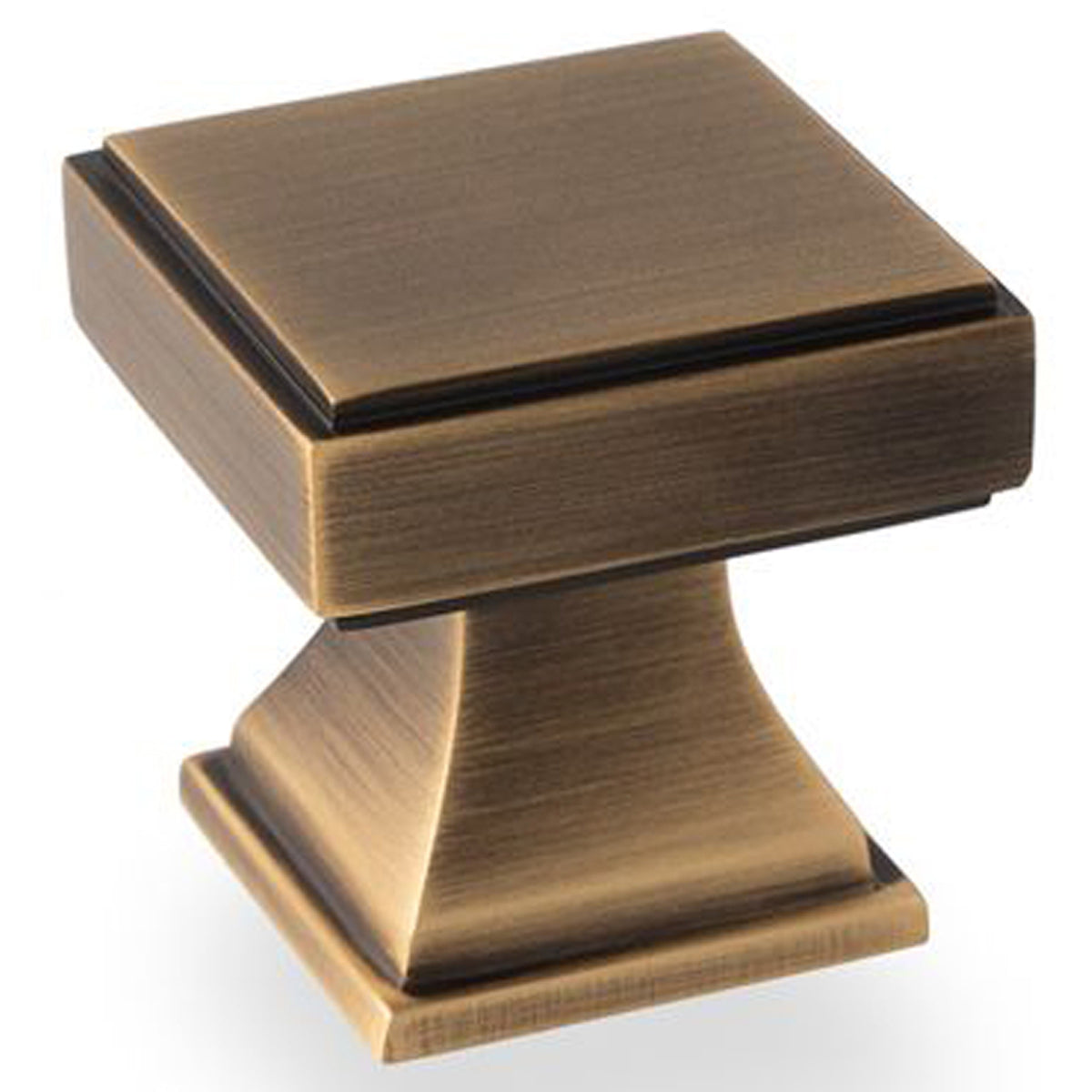 AW JESPER CUPBOARD KNOB 30x24 ABR AW806-30-AB by CARLISLE BRASS