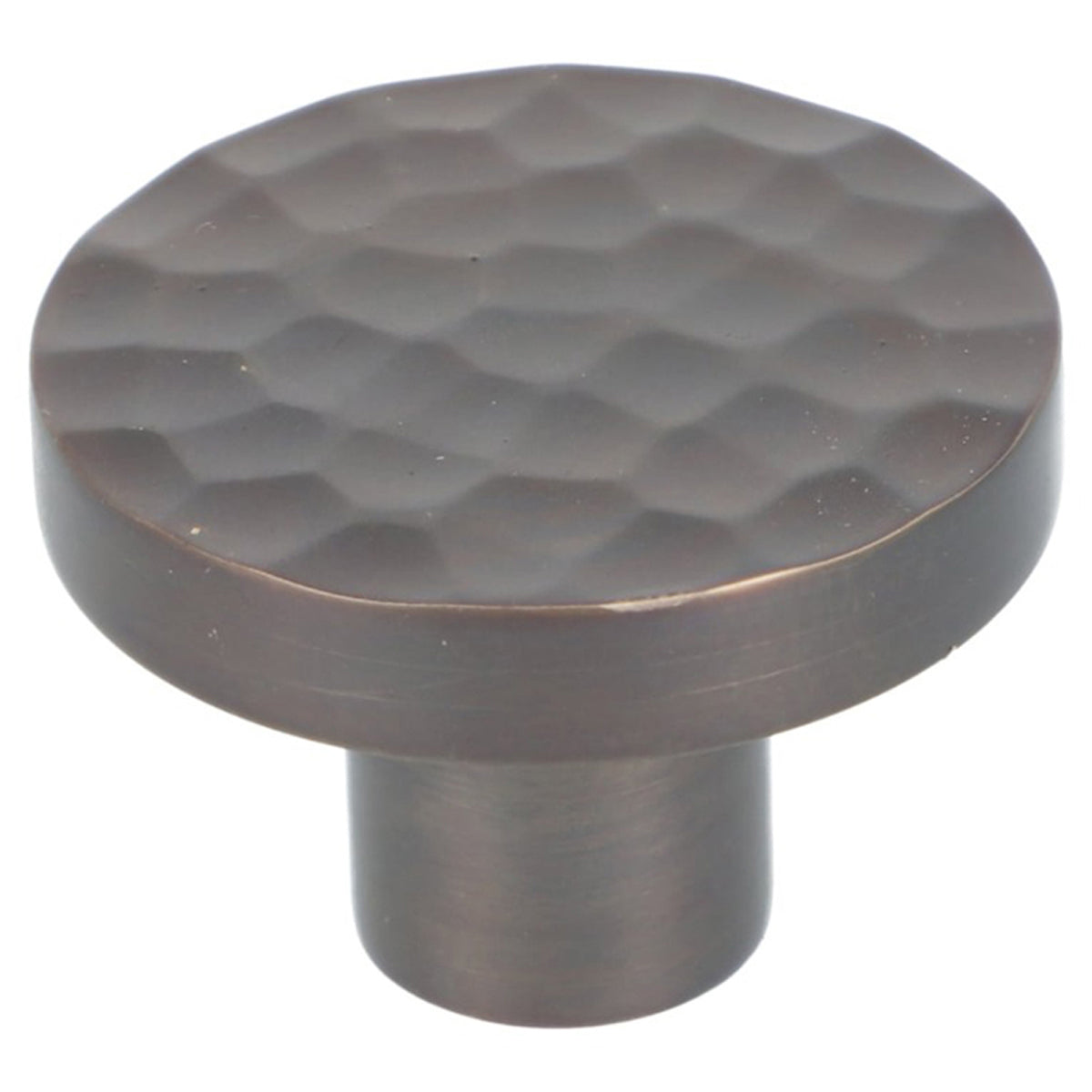 AW HANOVER KNOB HAMMERED D38x28 DBZ AW820-38-DBZ by CARLISLE BRASS