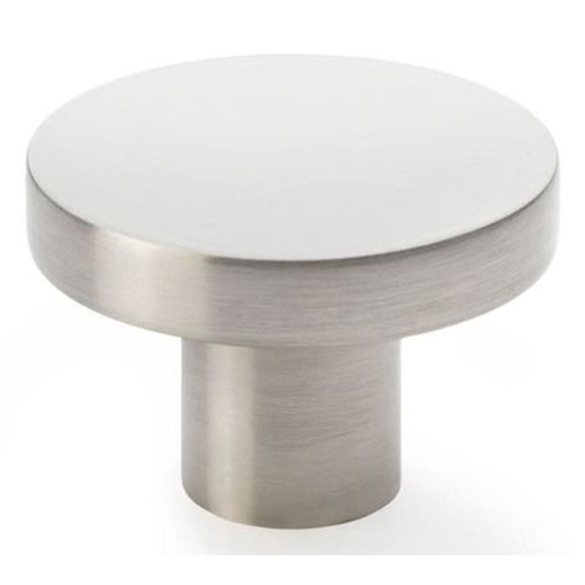 AW HANOVER KNOB PLAIN D38x26 SNP AW821-38-SN by CARLISLE BRASS