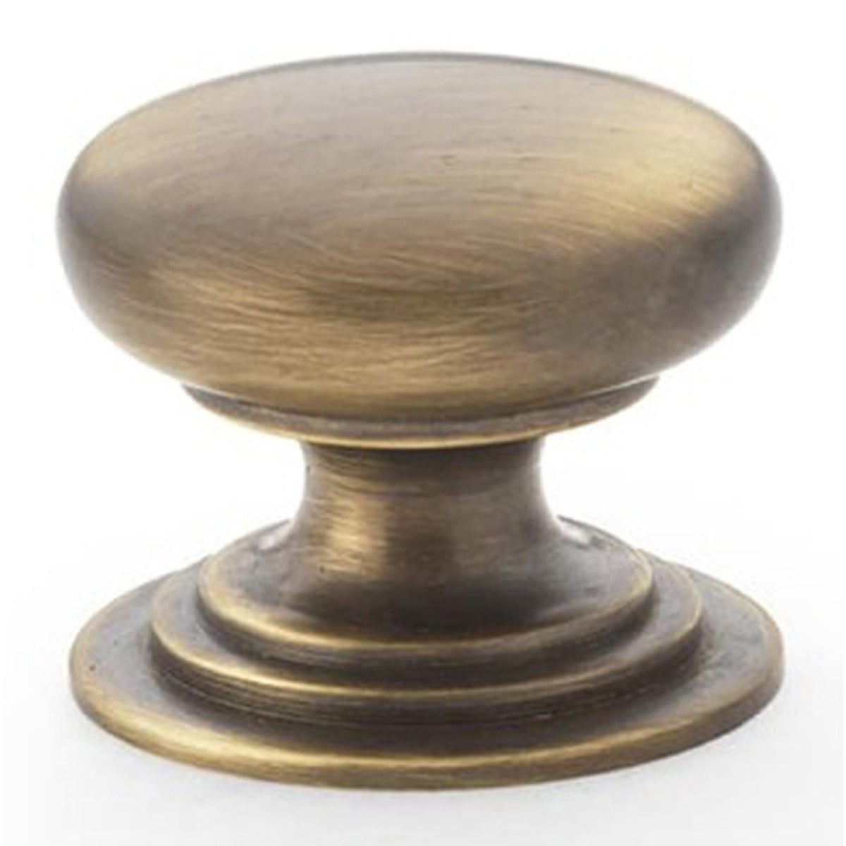 AW RND CUP KNOB INT ROSE D25x21 ABR AW825-25-AB by CARLISLE BRASS