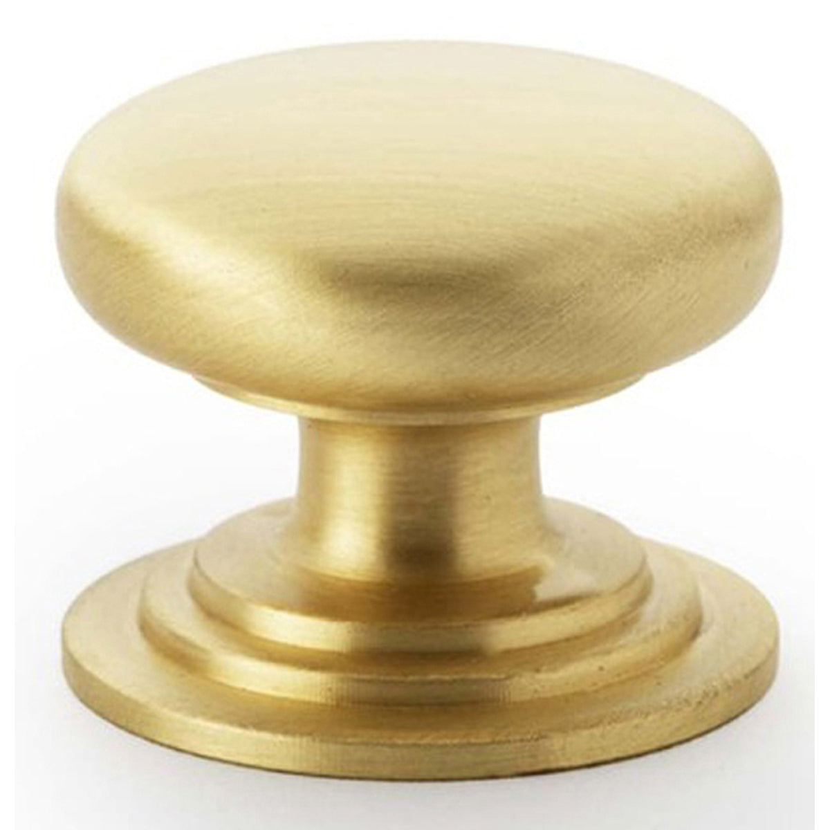 AW RND CUP KNOB INT ROSE D32x26 SBR AW825-32-SB by CARLISLE BRASS