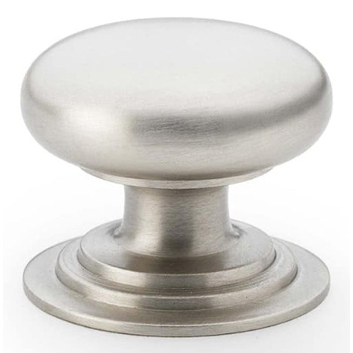 AW RND CUP KNOB INT ROSE D32x26 SNP AW825-32-SN by CARLISLE BRASS