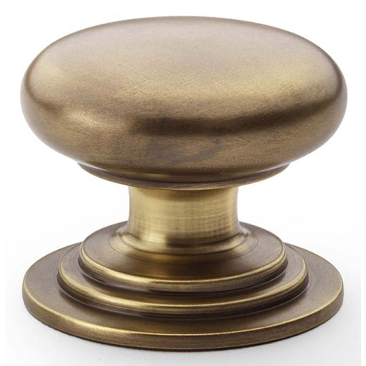 AW RND CUP KNOB INT ROSE D38x32 ABR AW825-38-AB by CARLISLE BRASS