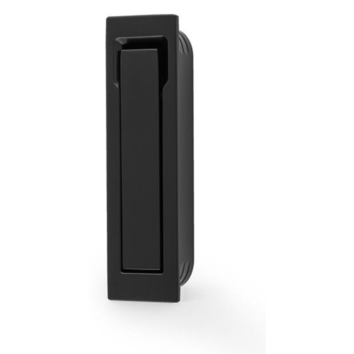 AW SLIDING DOOR EDGE PULL SQU BLK