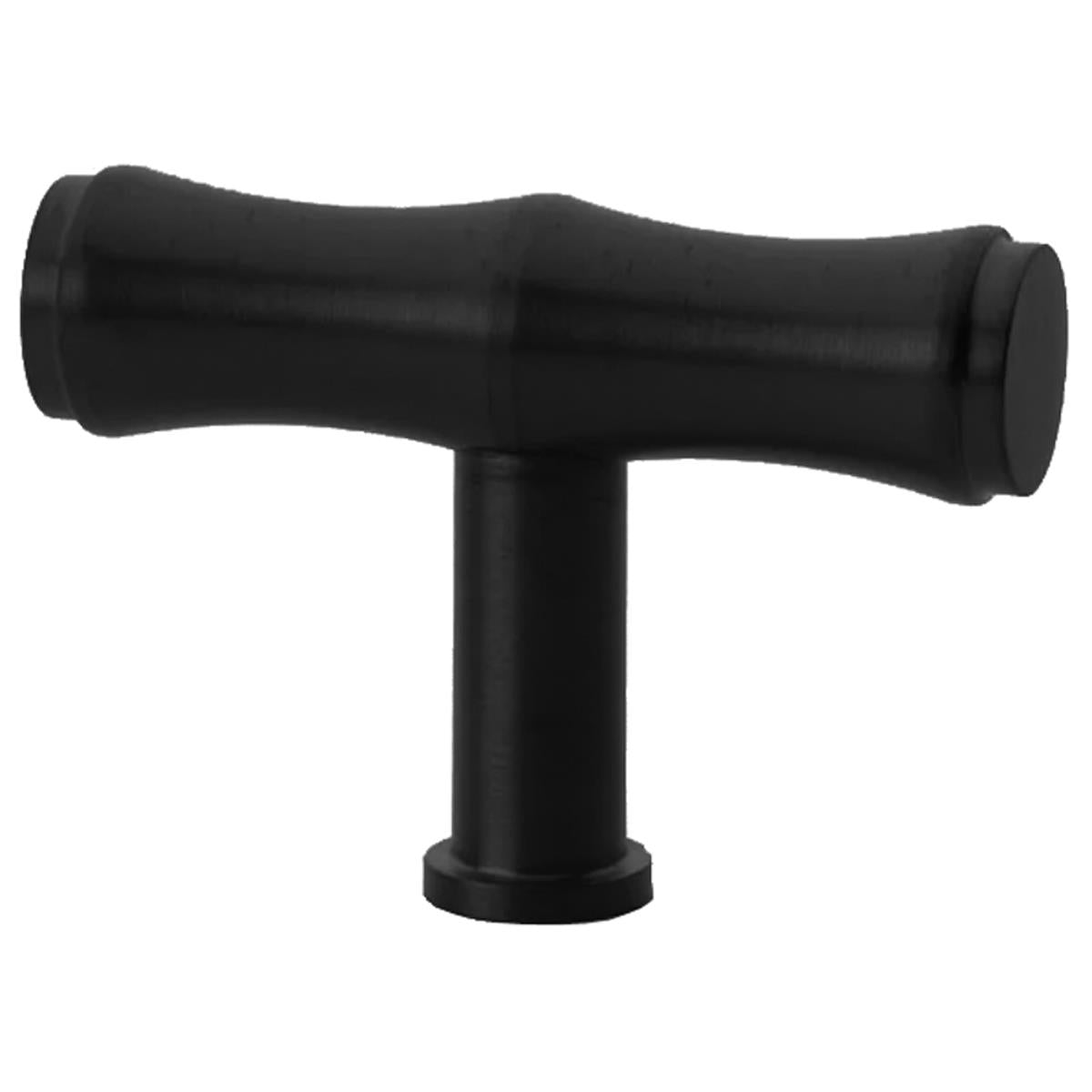 AW CRISPIN T-BAR BAMBOO KNOB BLK AW801B-55-BL by CARLISLE BRASS