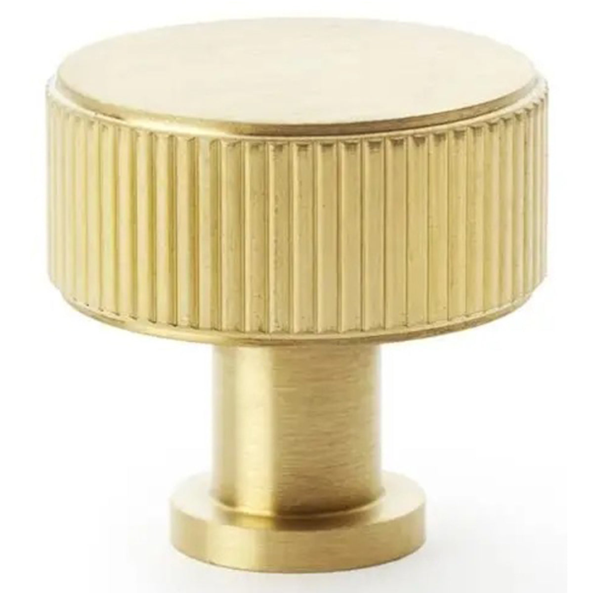 AW LUCIA REEDED KNOB D35x34 SBR AW807R-35-SBPVD by CARLISLE BRASS