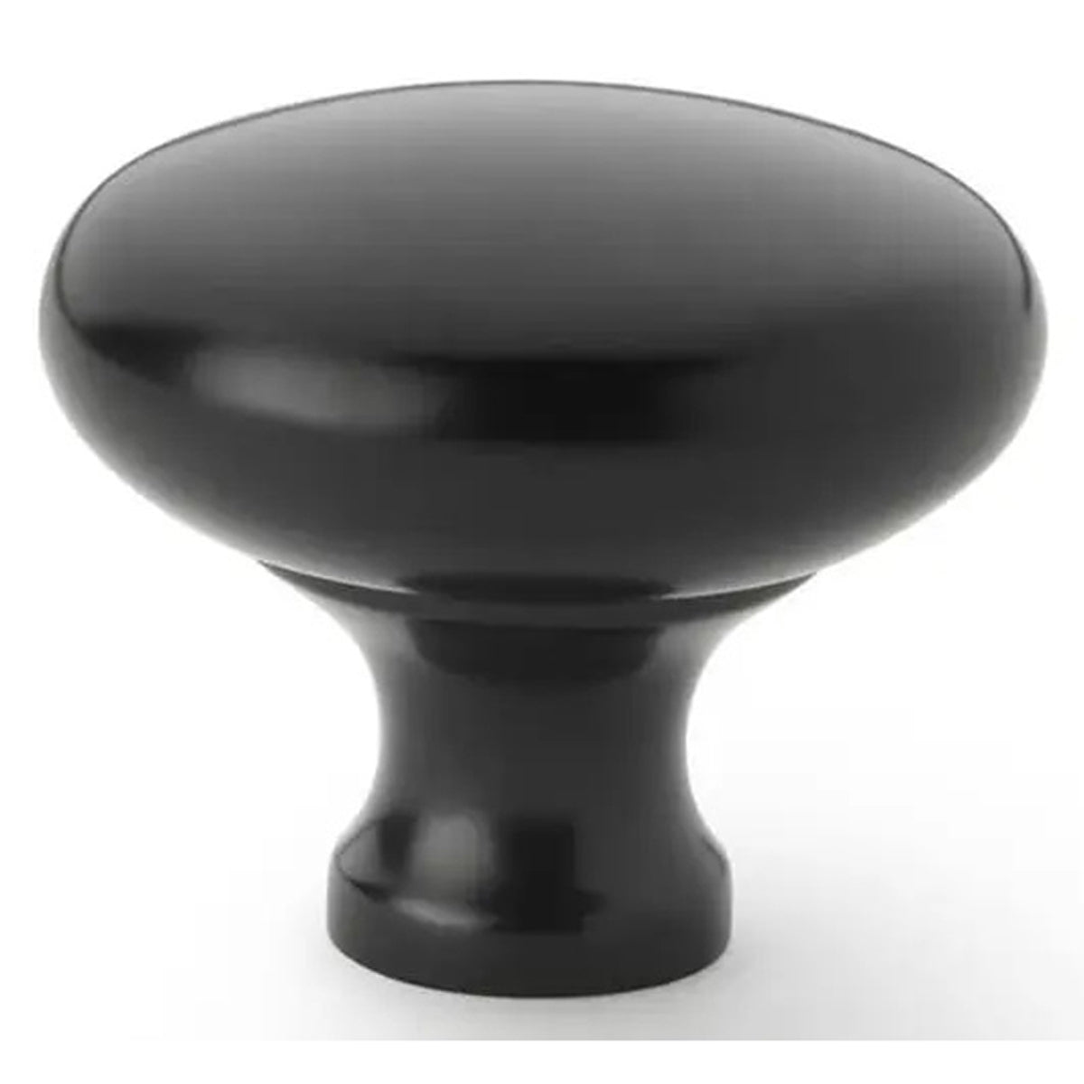 AW WADE CABINET KNOB D38x32 BLK AW836-38-BL by CARLISLE BRASS