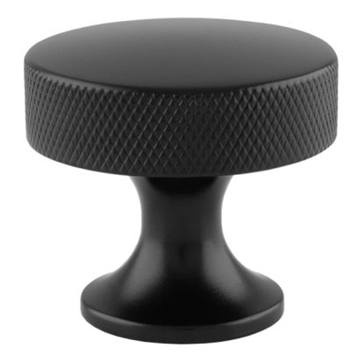 AW BERLIN CUPBOARD KNOB D38x32 BLK AW841-38-BL by CARLISLE BRASS