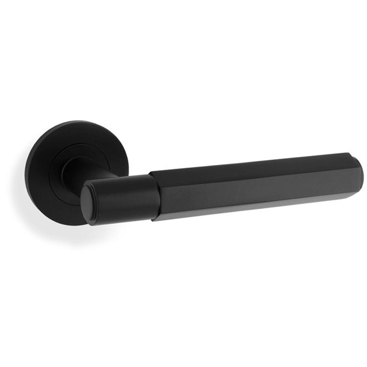 AW SPITFIRE HEX LEVER HANDLE BLK AW224BL by CARLISLE BRASS