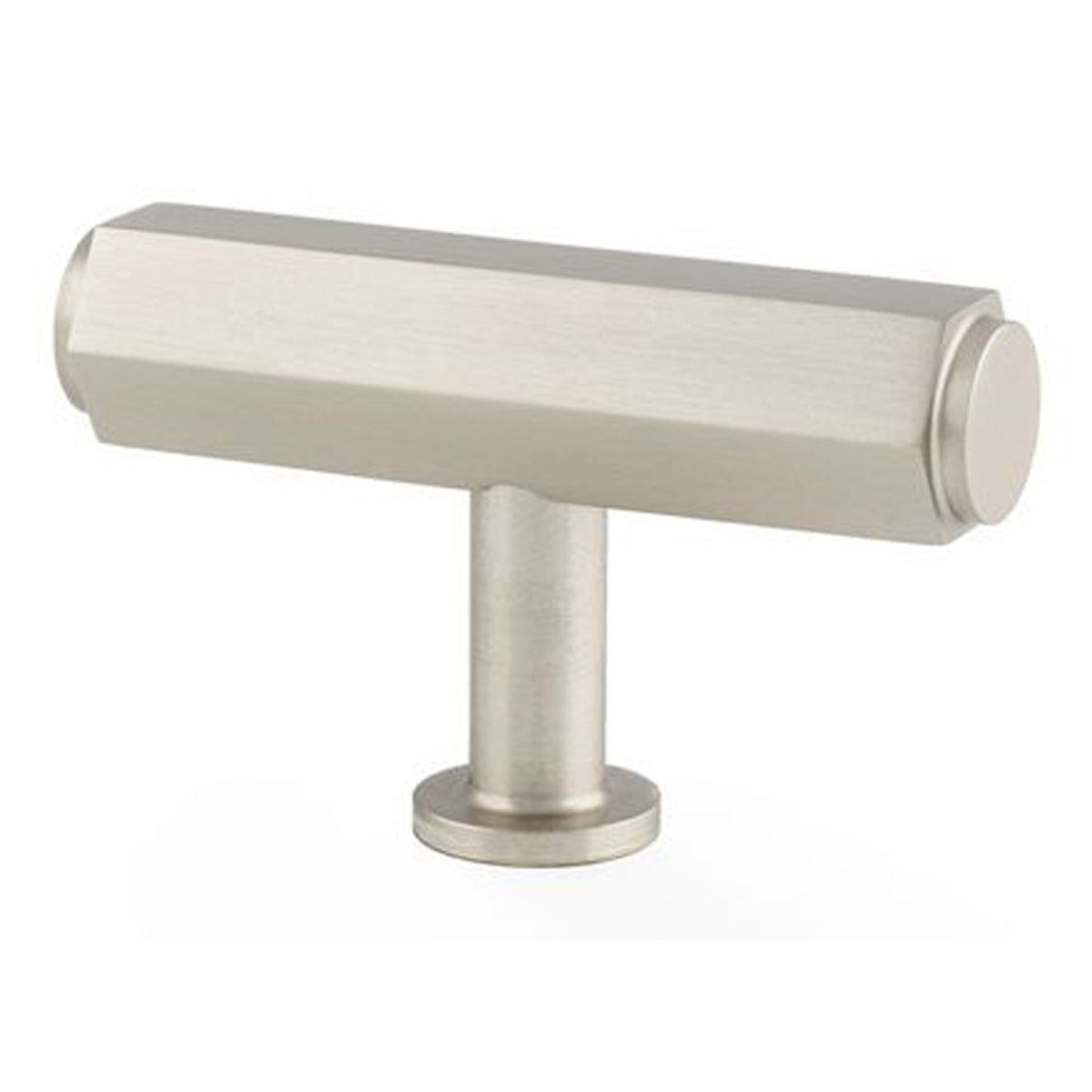 AW VESPER T-BAR HEX KNOB 55x32 SNP AW829-55-SN by CARLISLE BRASS