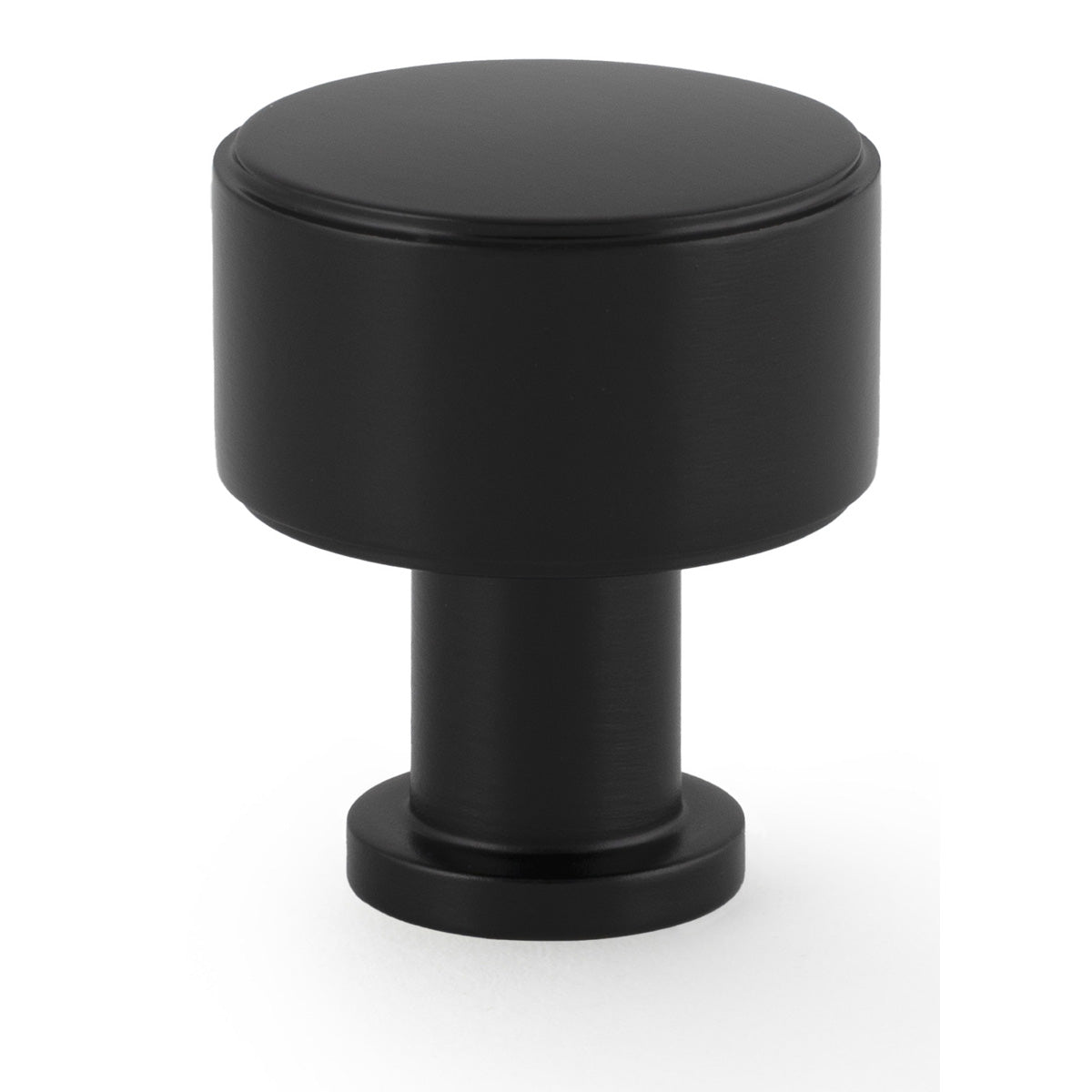 LUCIA PLAIN CABINET KNOB D29x35 BLK AW807P-29-BL by CARLISLE BRASS
