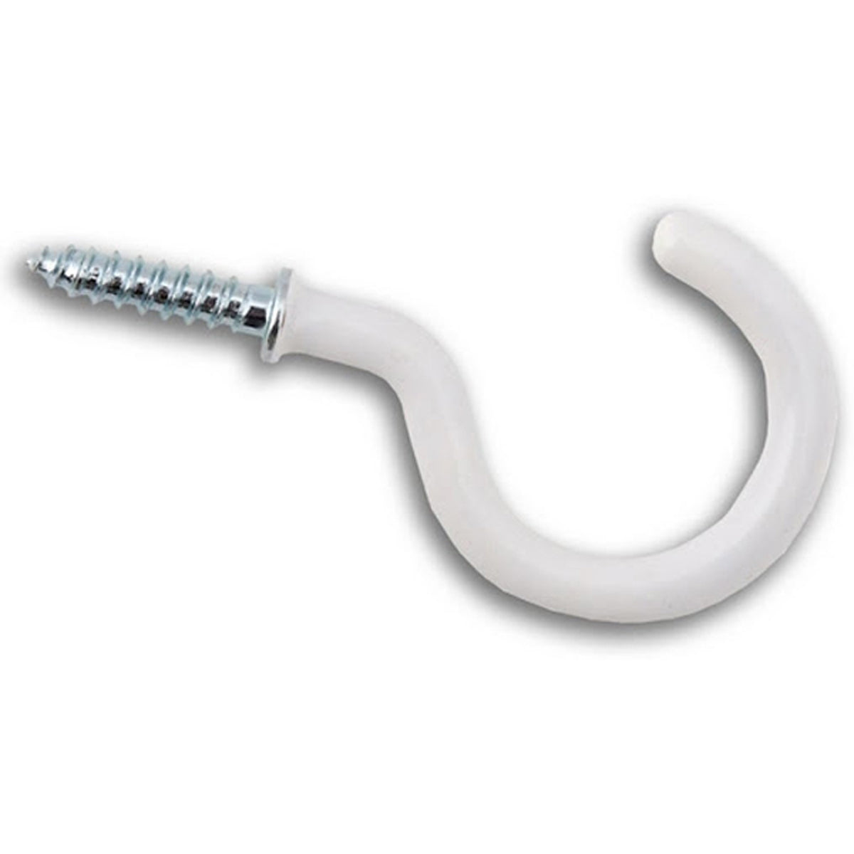 CUP HOOK SHOULDERED 20 WHI