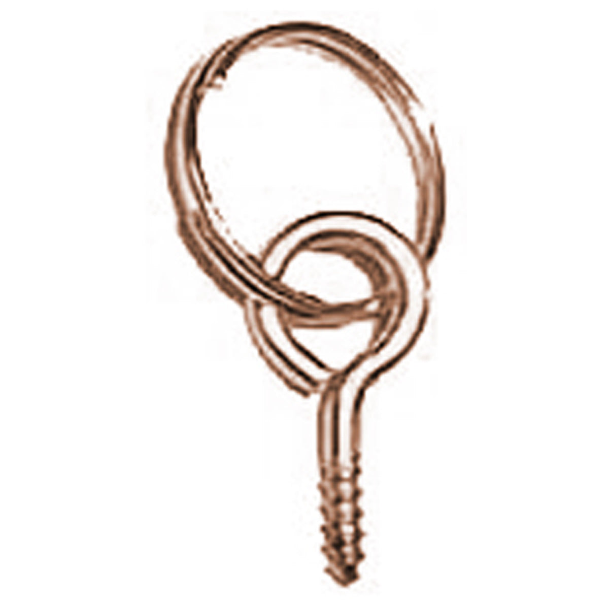 SCREW RING COPPERED MEDIUM