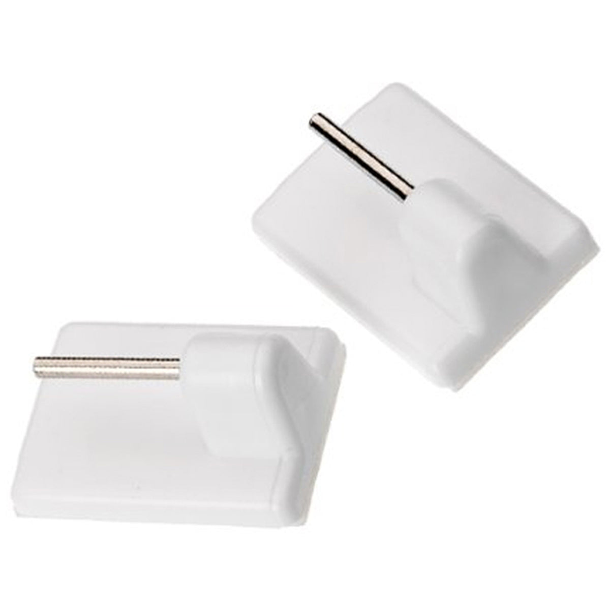 HOOK FOR CURTAIN ROD ENDS S/A WHITE by MERRIWAY