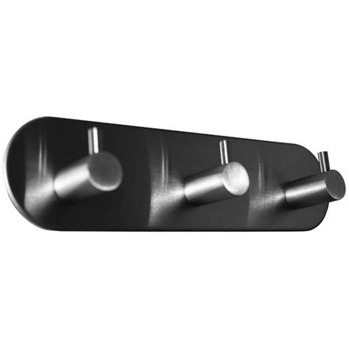 COAT HOOK SS TREB 192x48x2 SELF ADH