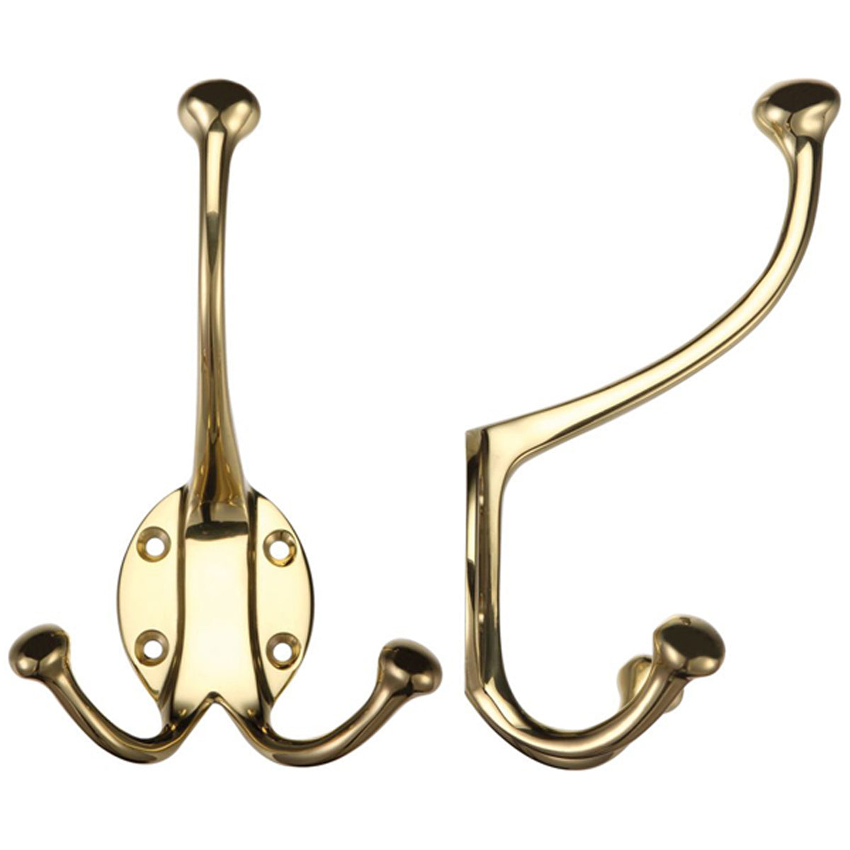 F&B DBL HAT+COAT HOOK PBR