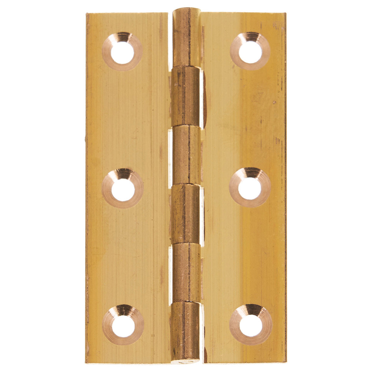ECLIPSE SOLID DRAWN BRASS PLAIN BUTT HINGE 064x35 SELF PR