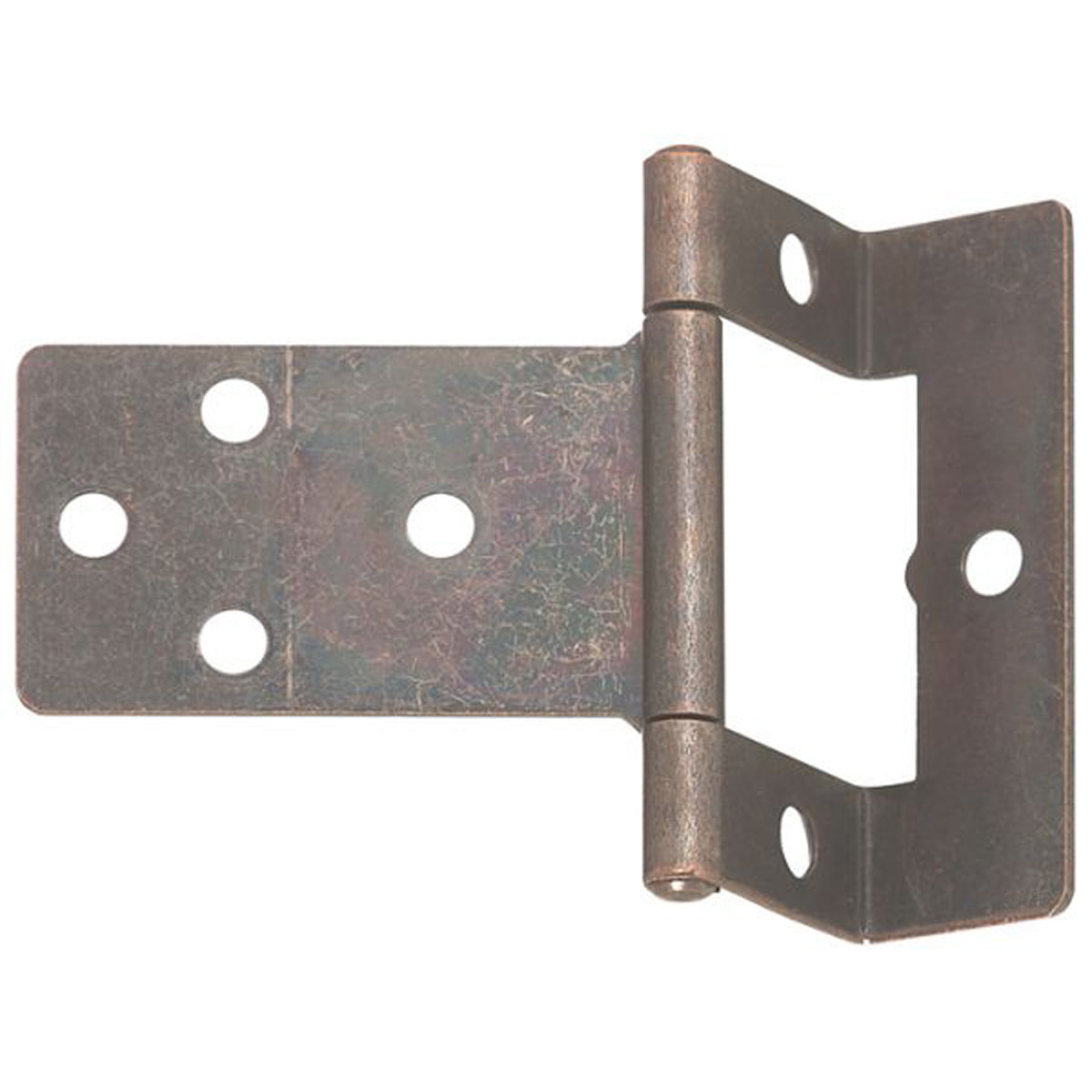 FLUSH HINGE CRANKED 20x51 ZP