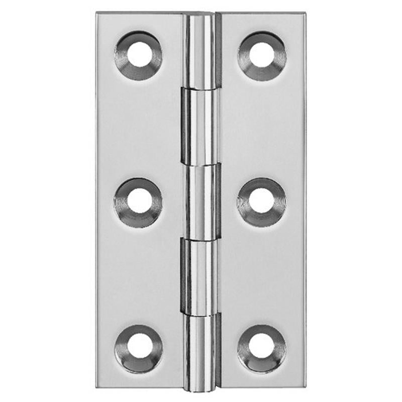 BRASS BUTT HINGE 50x28 SELF