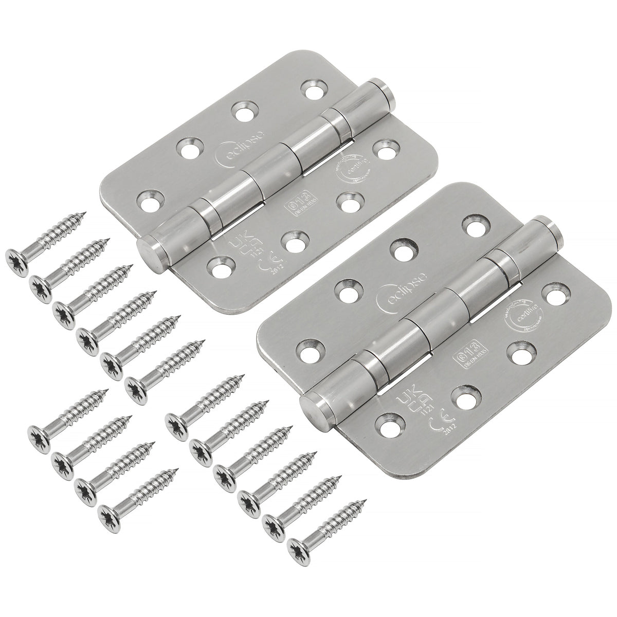 ECLIPSE BALL BEARING HINGE G13 RADIUS 102x76x3 SSS PR