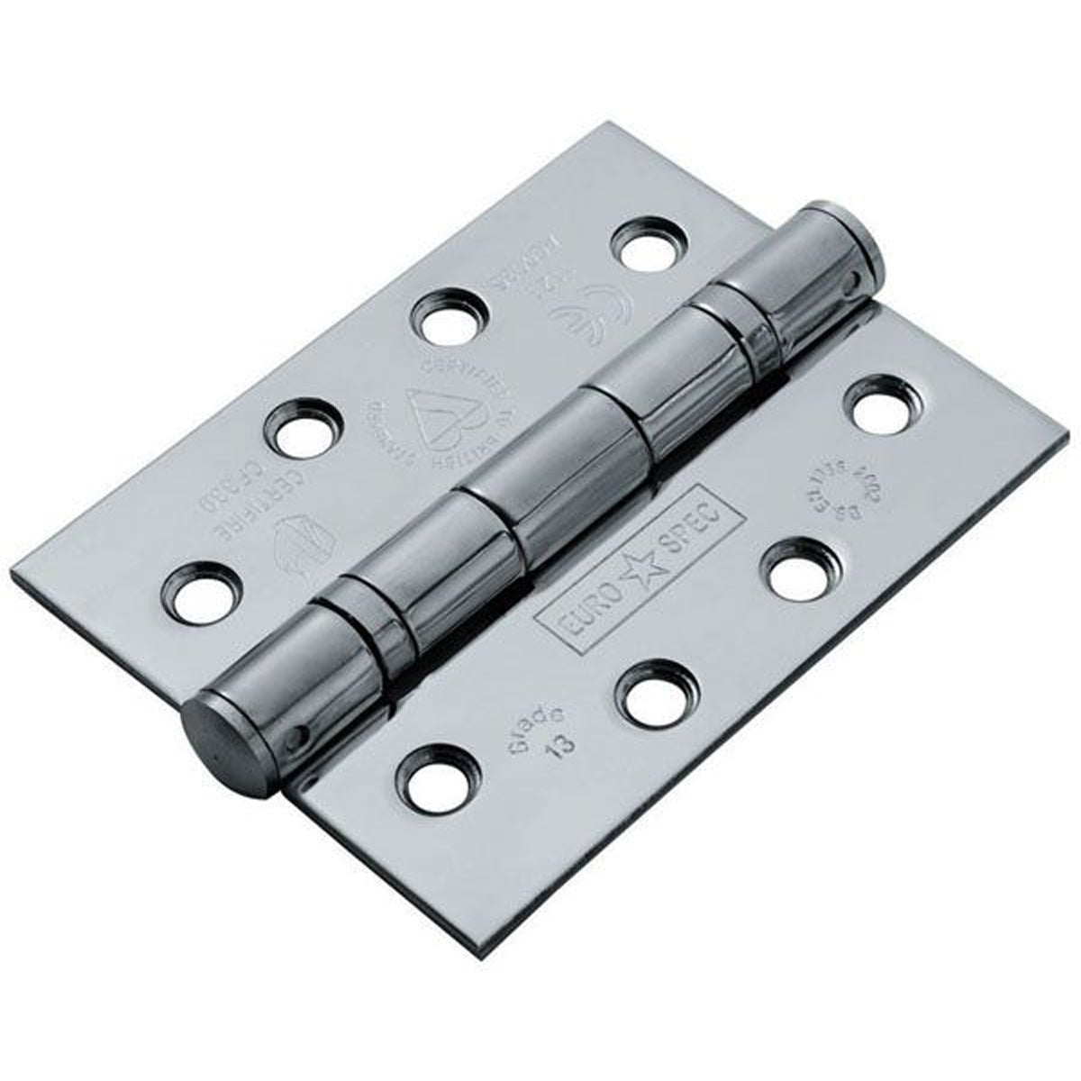 SS HINGE+SECURITY BOLT 102x76x3 SSS
