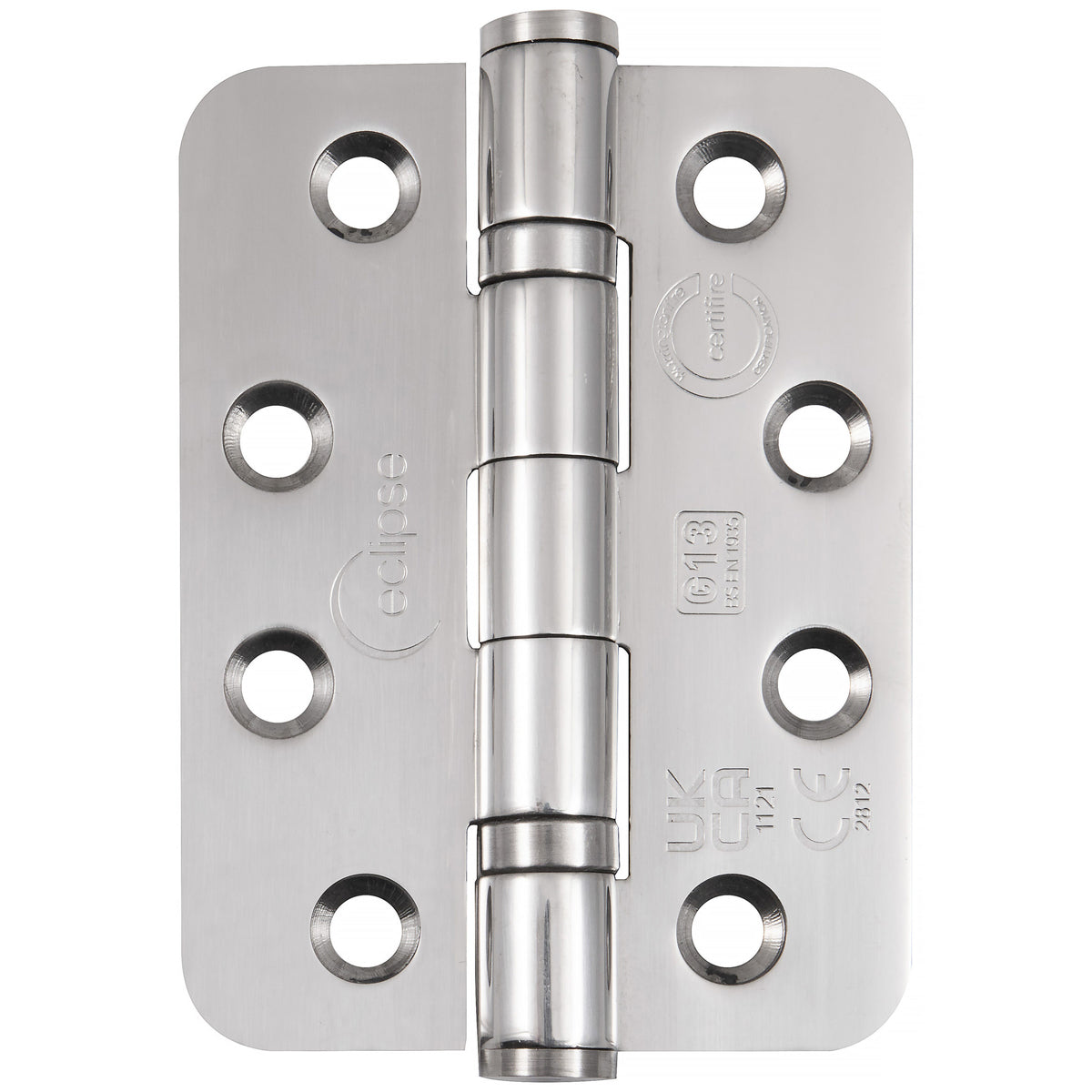 ECLIPSE BALL BEARING HINGE RADIUS G13 102x76x3 STST/PSS PR
