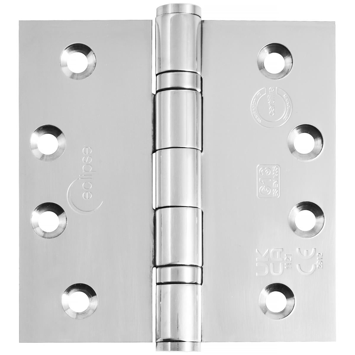 Eclipse Premium Ball Bearing Hinge G13 102x102x3mm Polished Stainless Steel | Pair | HI1252S