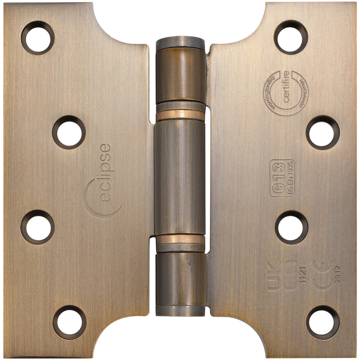 ECLIPSE FIRE RATED THRUST BEARING PARLIAMENT HINGE G13 102x51x102x3 MAB PR