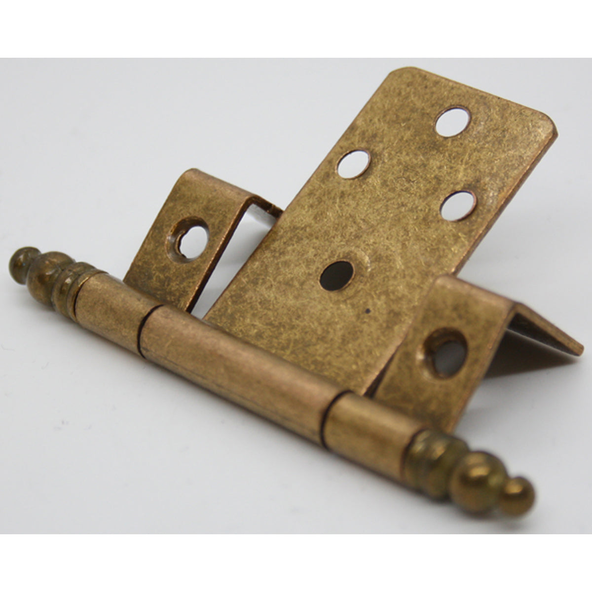 CRANKED FLUSH HINGE+FINIAL 15 ABR