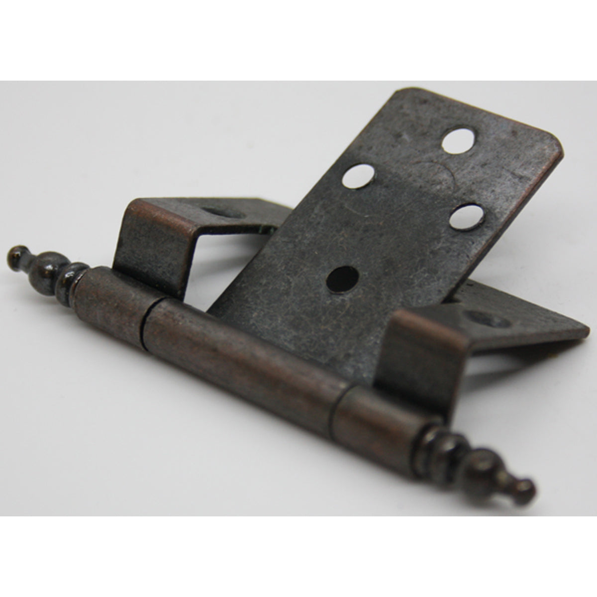 CRANKED FLUSH HINGE+FINIAL 10 BRZ