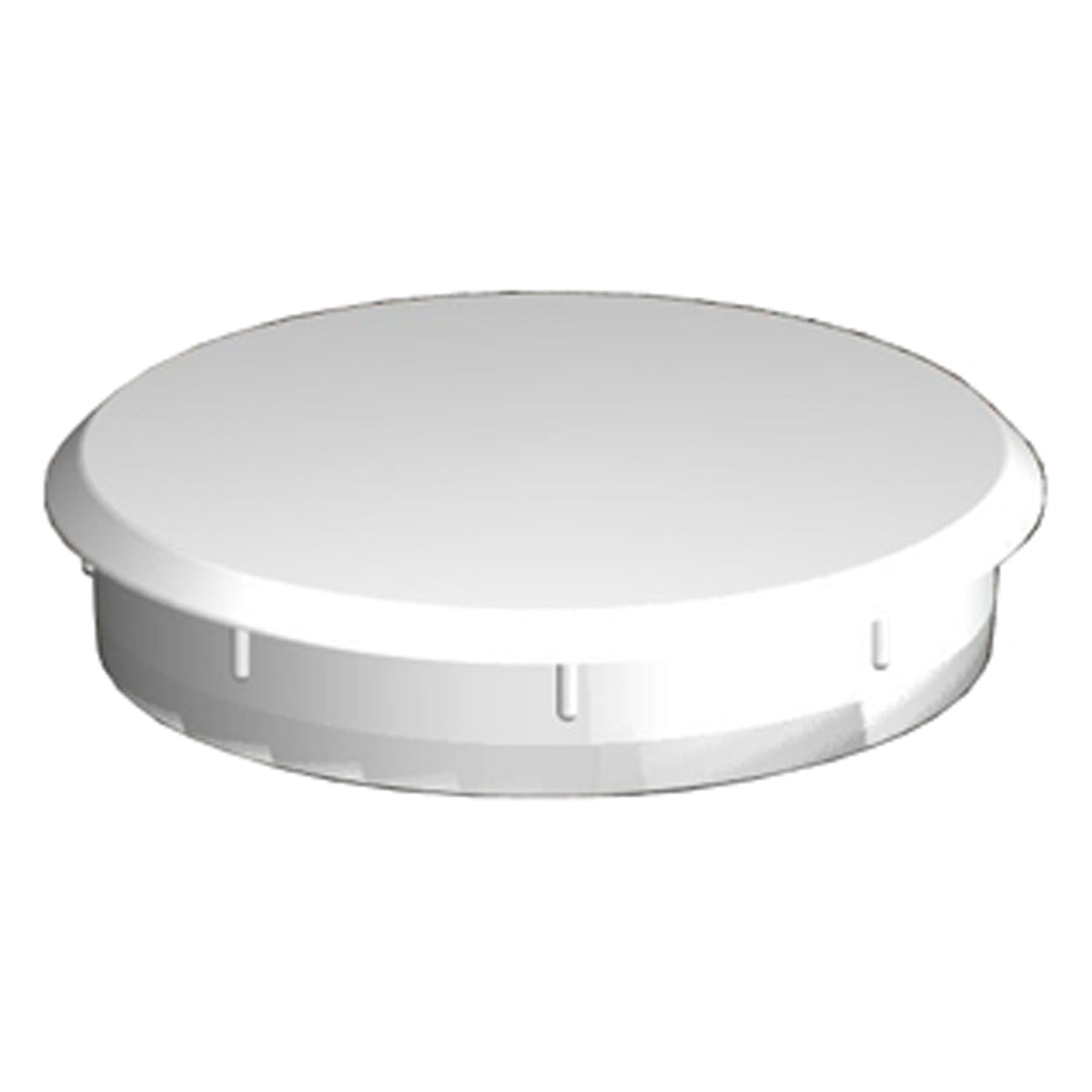 HOLE CAP FOR D35 HINGE (01) WHITE BX100
