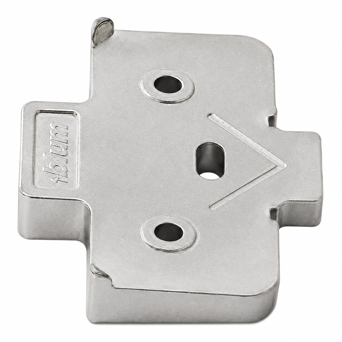 BLUM CRUCIFORM ANGLED SPACER PLATE +5deg 0.8 NP