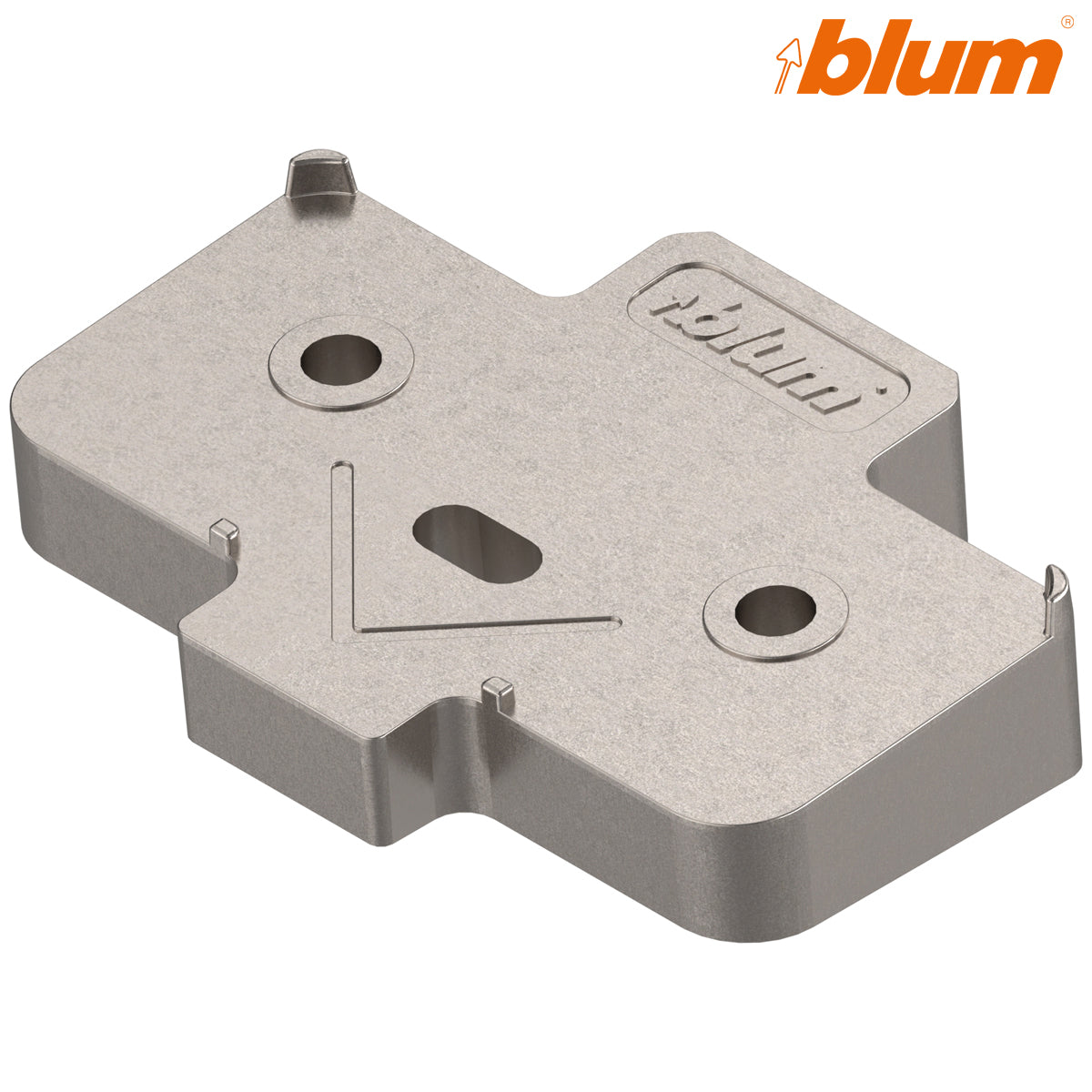 BLUM CRUCIFORM ANGLED SPACER PLATE +5deg 6.0 NP