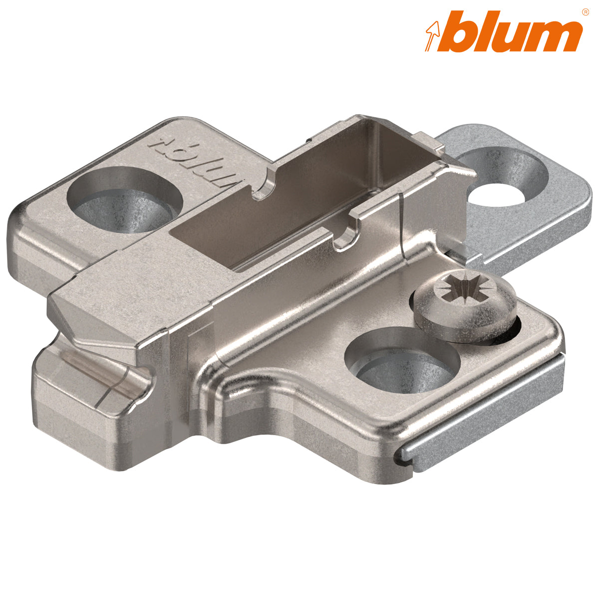 BLUM CLIP CRUCIFORM MOUNTING PLATE 03 ±2 11.5 CHIPBOARD by JULIUS BLUM UK LTD