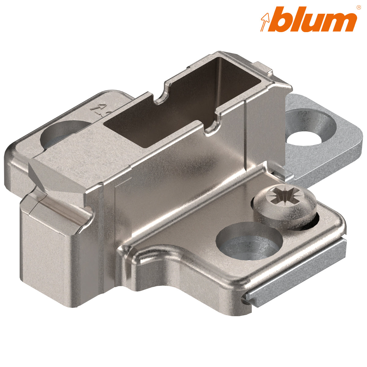 BLUM CLIP CRUCIFORM MOUNTING PLATE 09 ±2 17.5 SYSTEM
