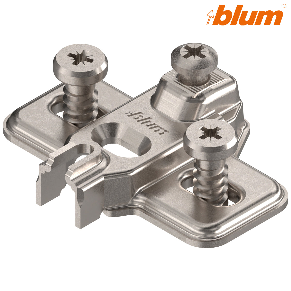 BLUM MODUL CRUCIFORM MOUNTING PLATE 03 ±3 HA 11.3 ELONGATED SYSTEM