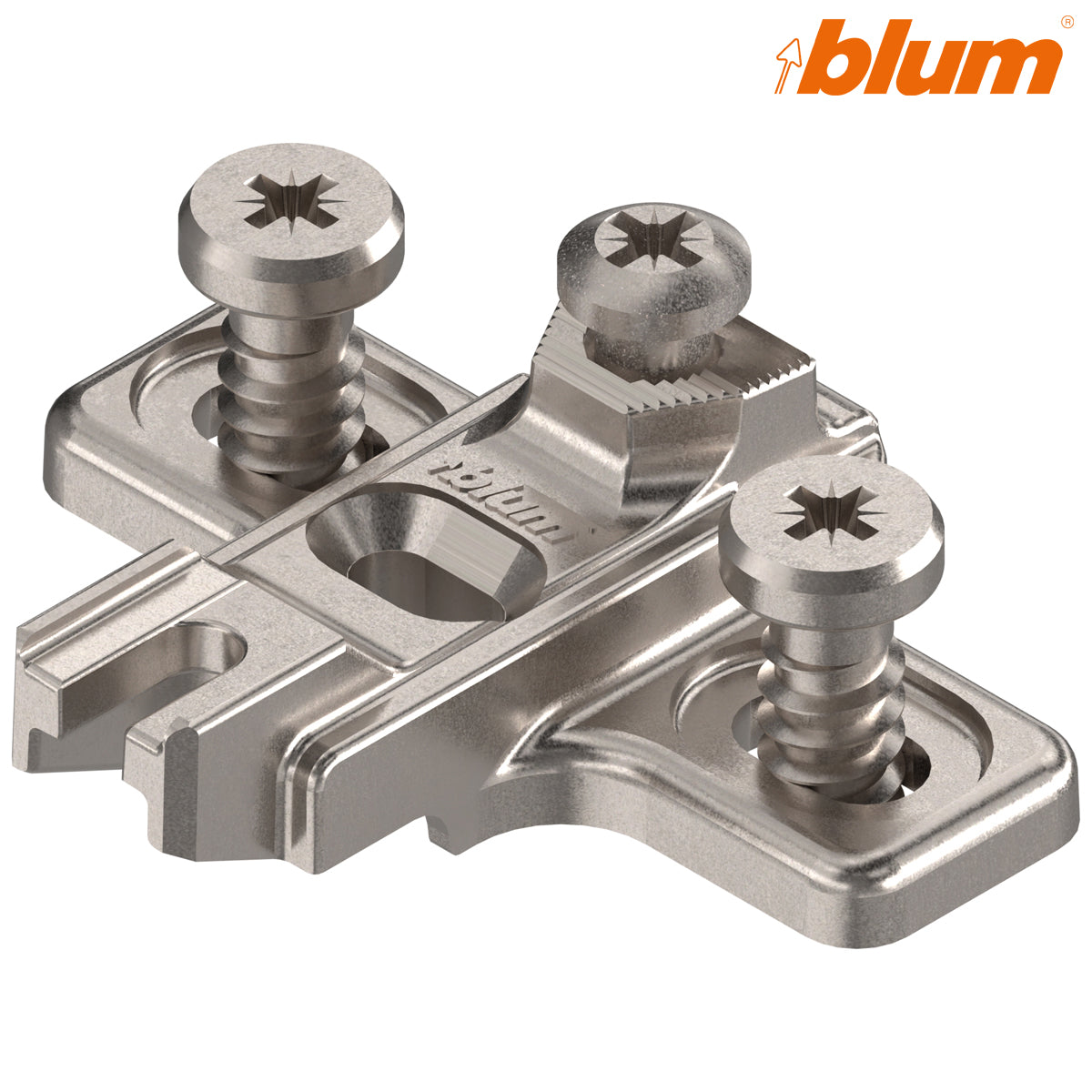 BLUM MODUL CRUCIFORM MOUNTING PLATE 03 ±2 HA 12.2 ELONGATED SYSTEM