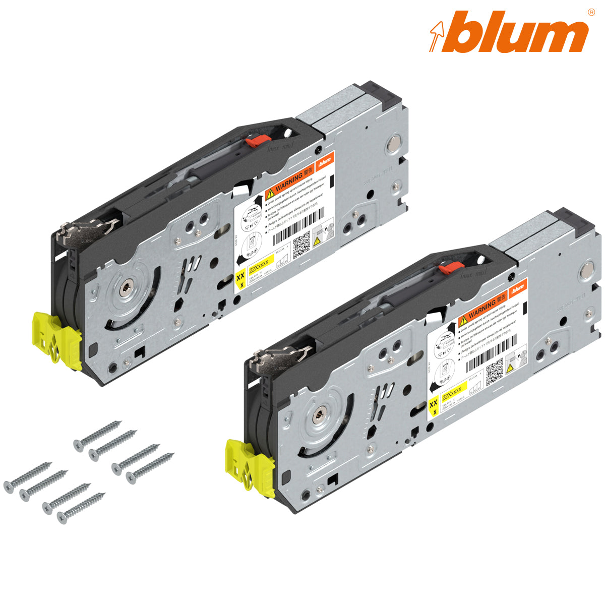 BLUM AVENTOS HF TOP BI-FOLD LIFT MECHANISM 02700-13500 SCR