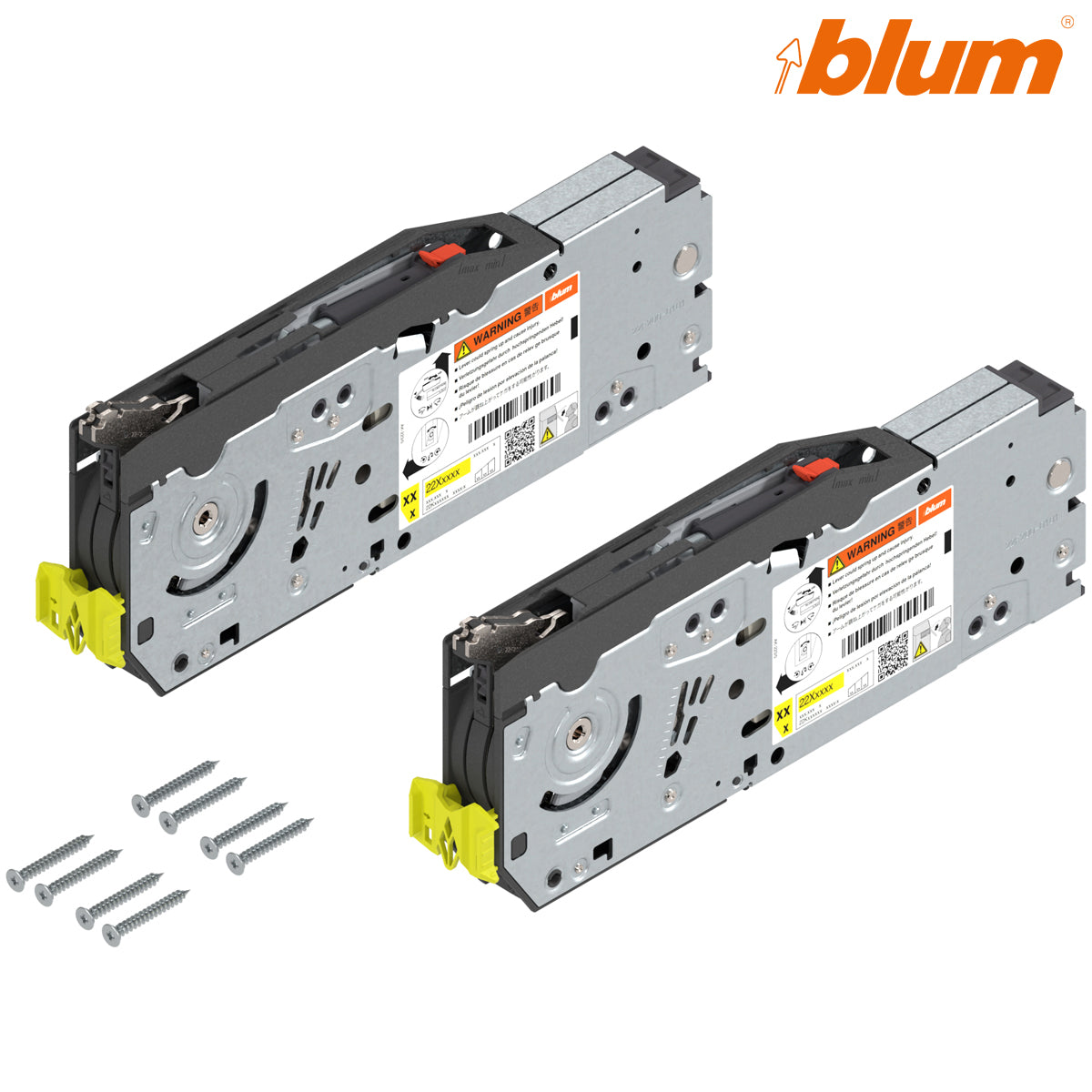 BLUM AVENTOS HF TOP BI-FOLD LIFT MECHANISM 10000-19000 SCR