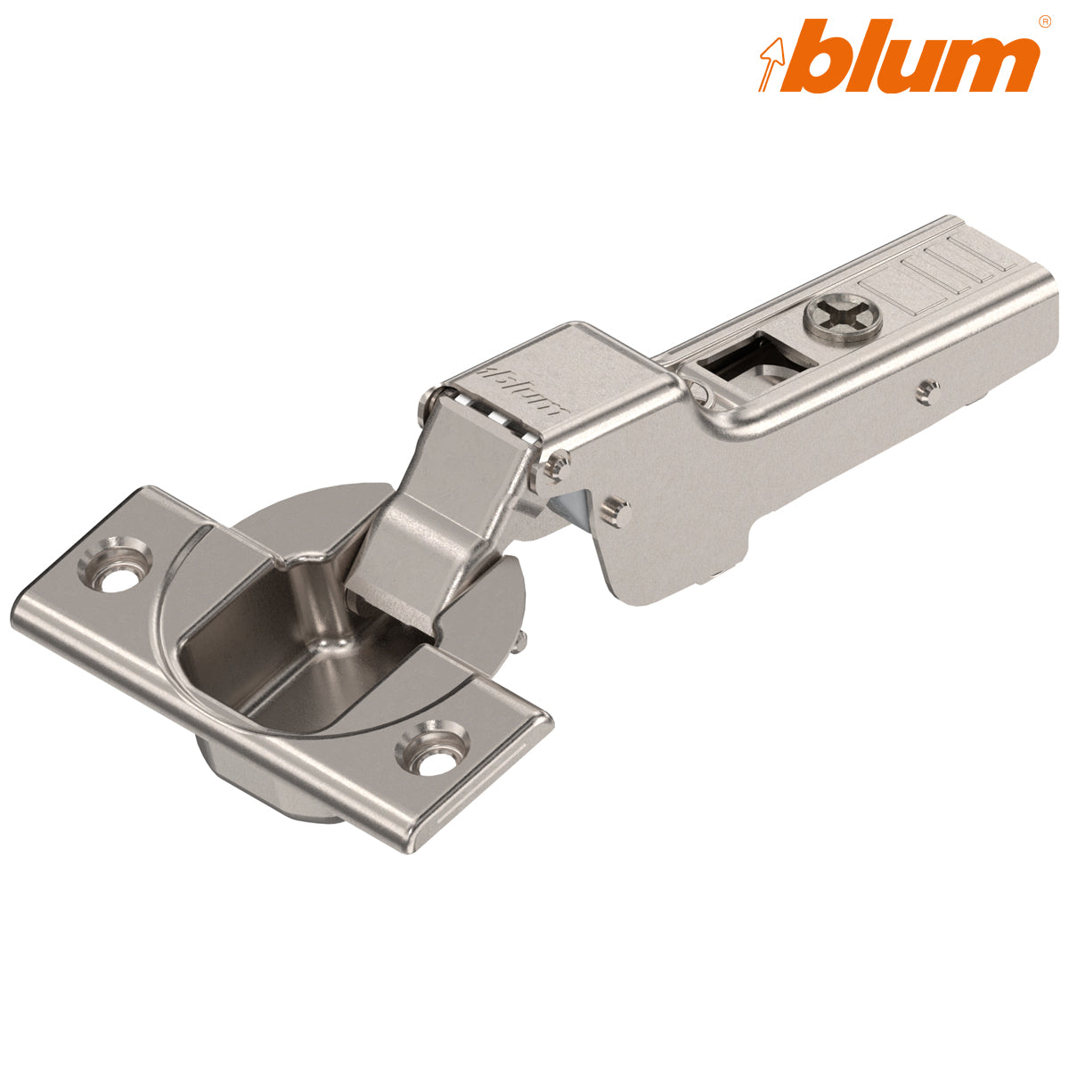 BLUM CLIP HINGE 110deg DUAL UNSPRUNG SCREW-ON