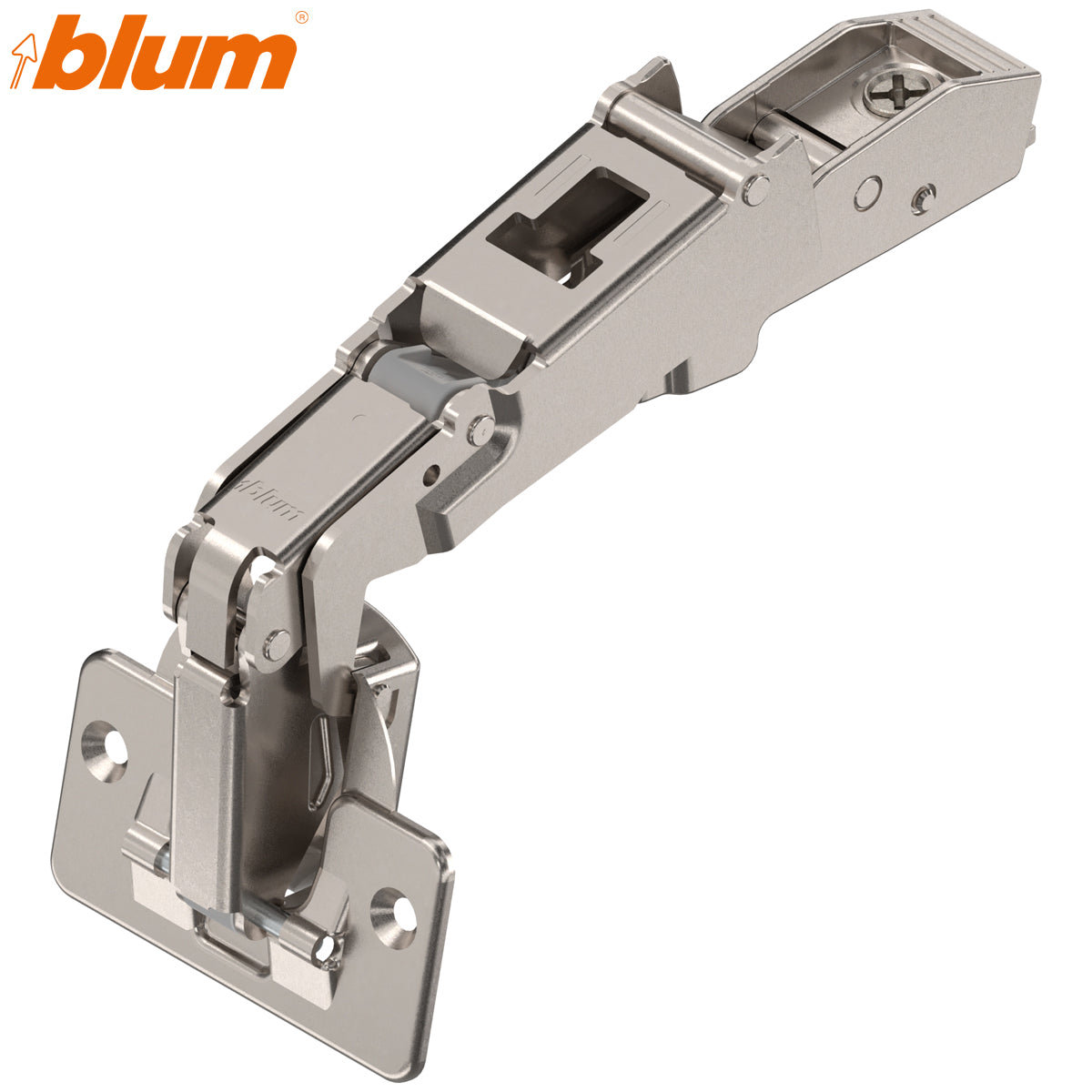 BLUM CLIP WIDE HINGE 170deg OVERLAY UNSPRUNG SCREW-ON