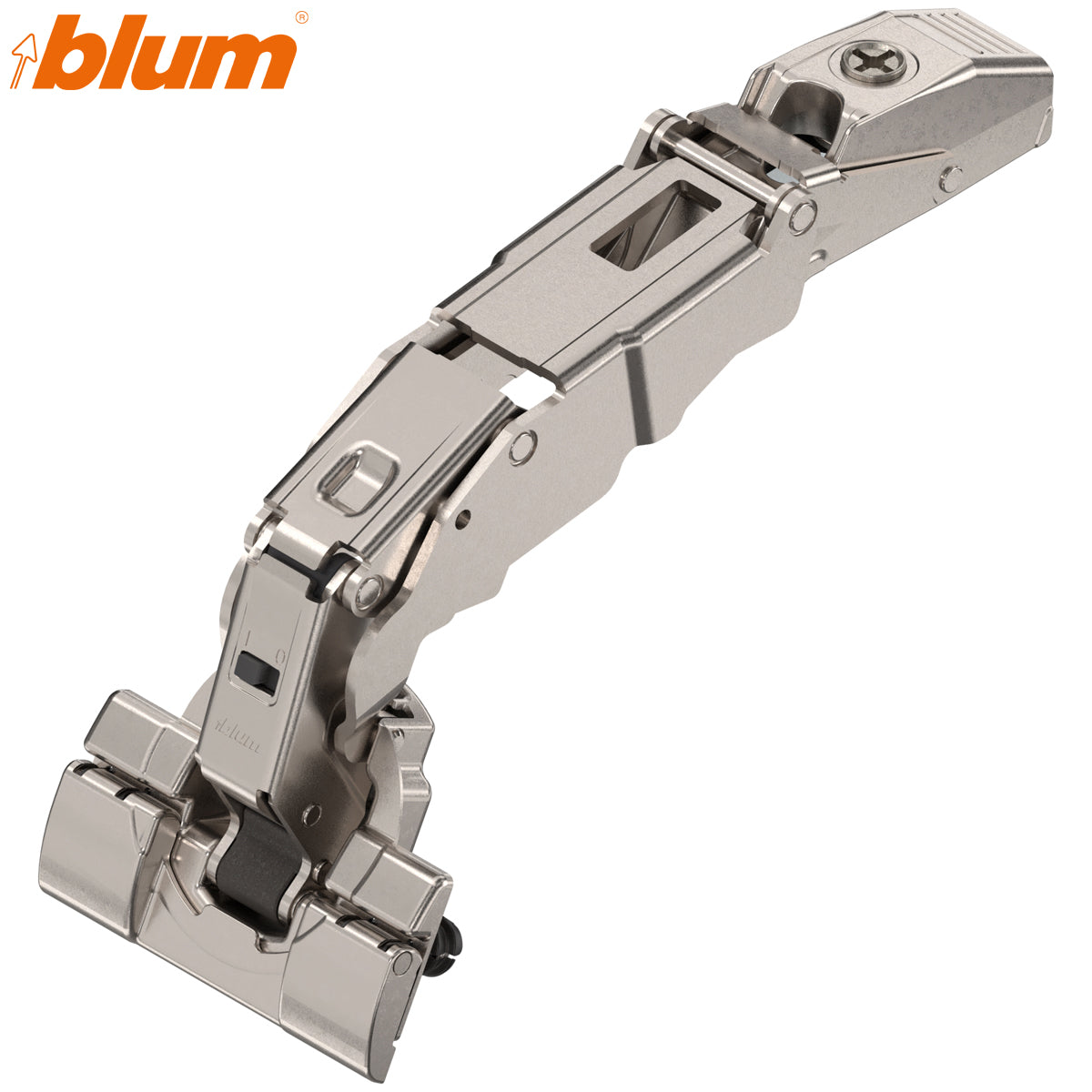 BLUM CLIP BLUMOTION WIDE HINGE 155deg 0-PROTRUSION OVERLAY INSERTA