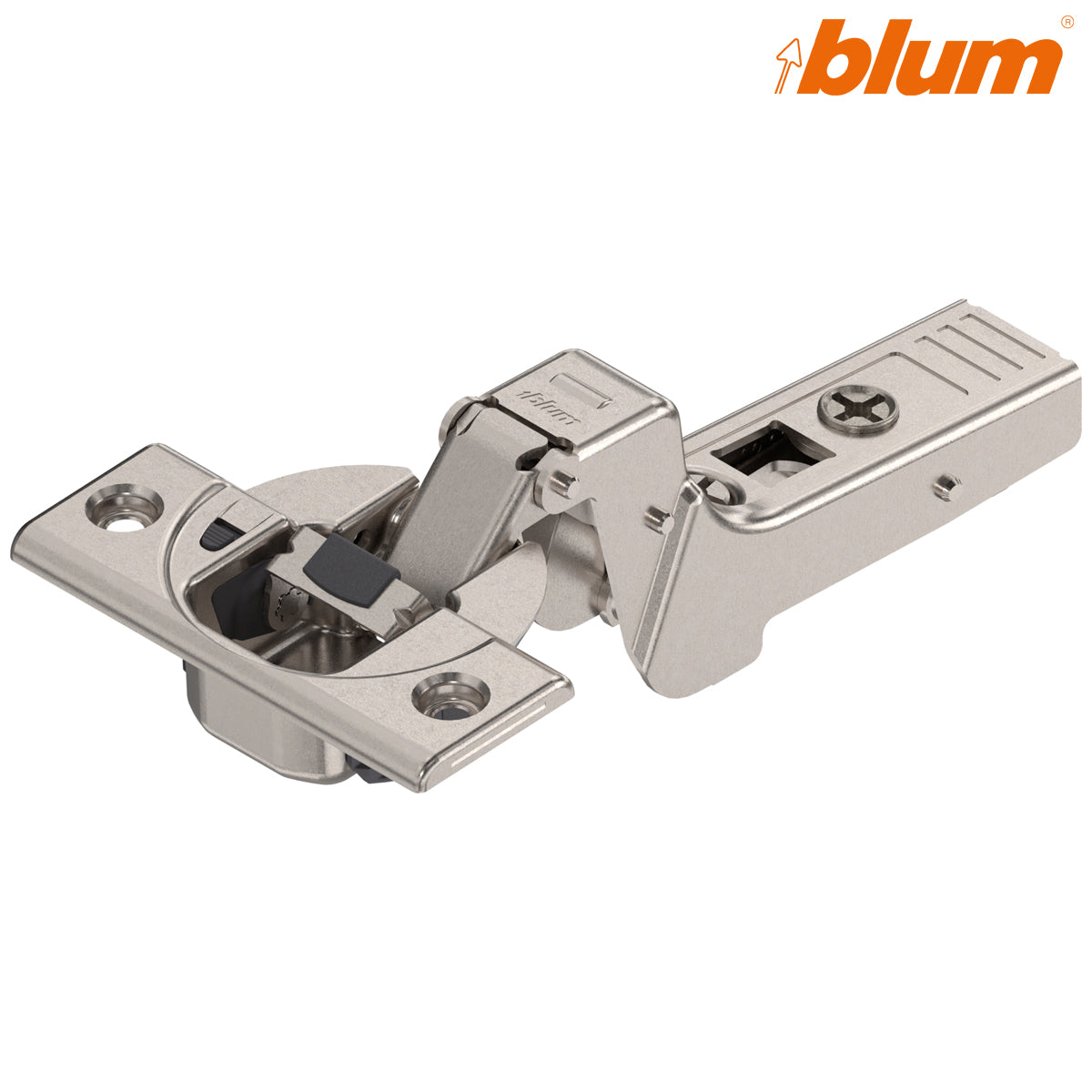 BLUM CLIP BLUMOTION PROFILE HINGE 95deg INSET SCREW-ON by JULIUS BLUM UK LTD