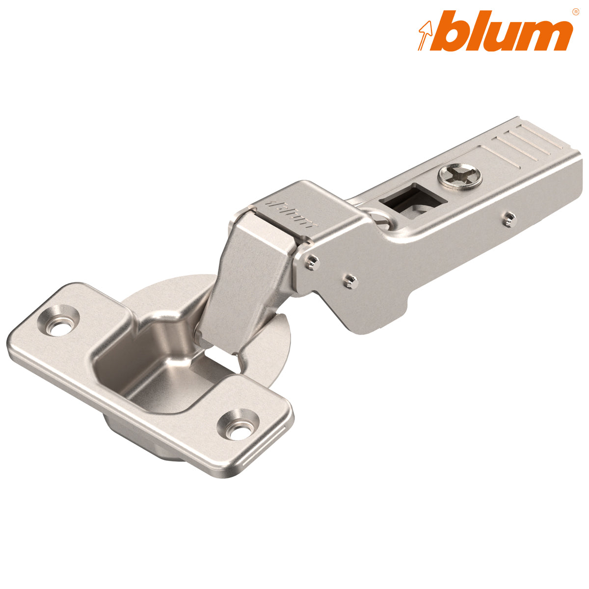 BLUM CLIP HINGE 107deg DUAL UNSPRUNG SCREW-ON