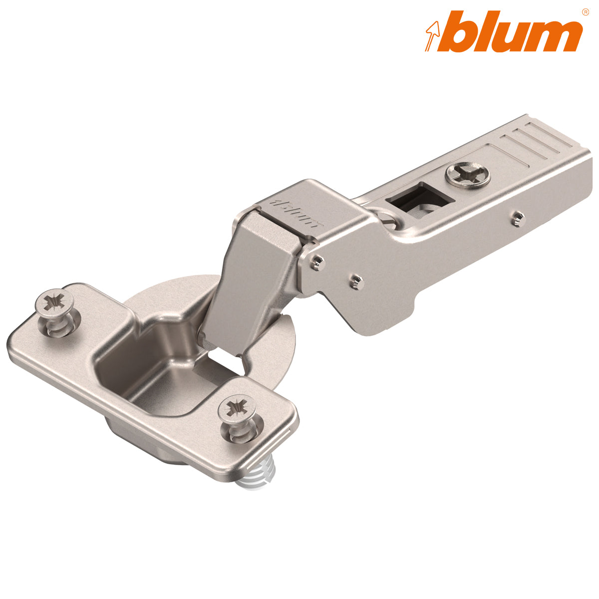 BLUM CLIP THIN DOOR HINGE 107deg DUAL EXPANDO