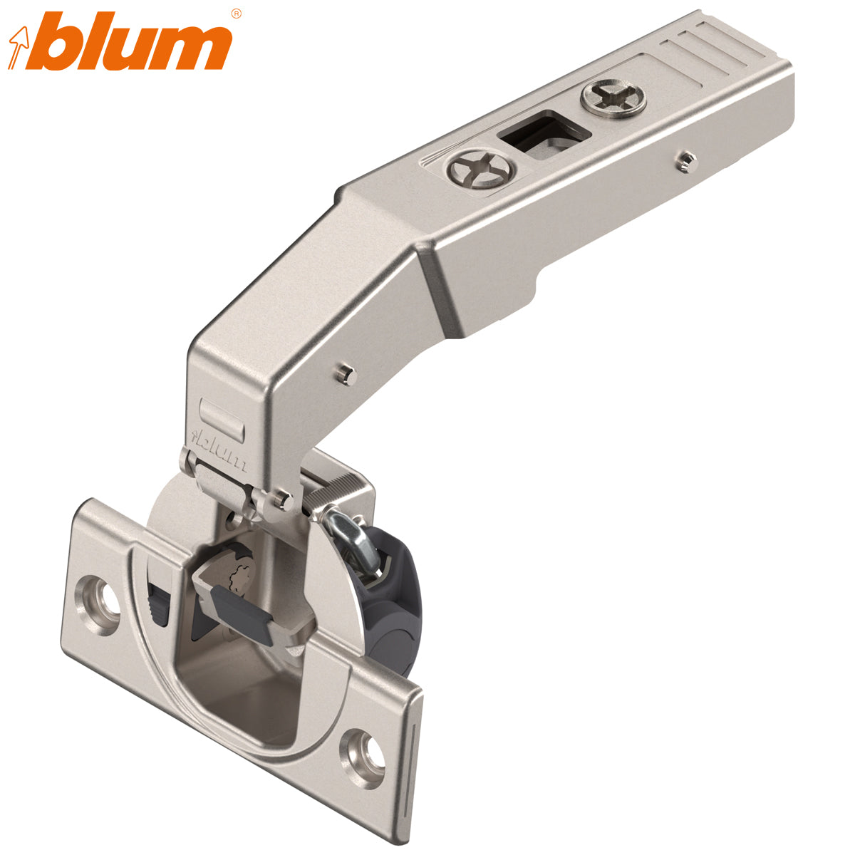 BLUM CLIP BLUMOTION BLIND CORNER HINGE 83deg INSET SCREW-ON by JULIUS BLUM UK LTD