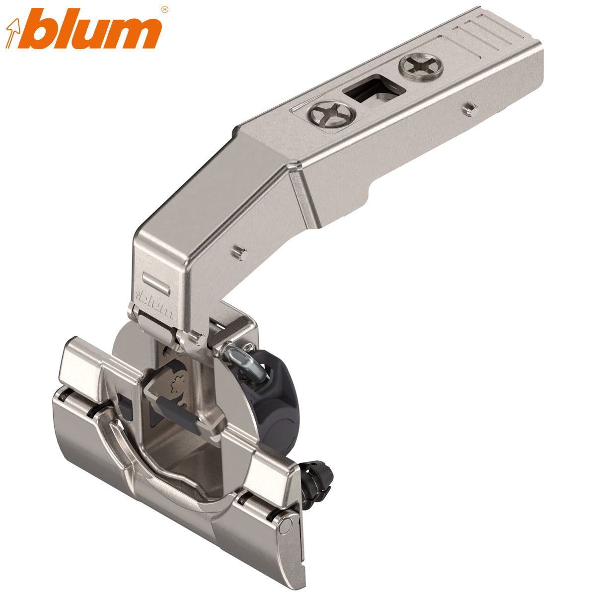 BLUM CLIP BLUMOTION BLIND CORNER HINGE 95deg INSET INSERTA by JULIUS BLUM UK LTD