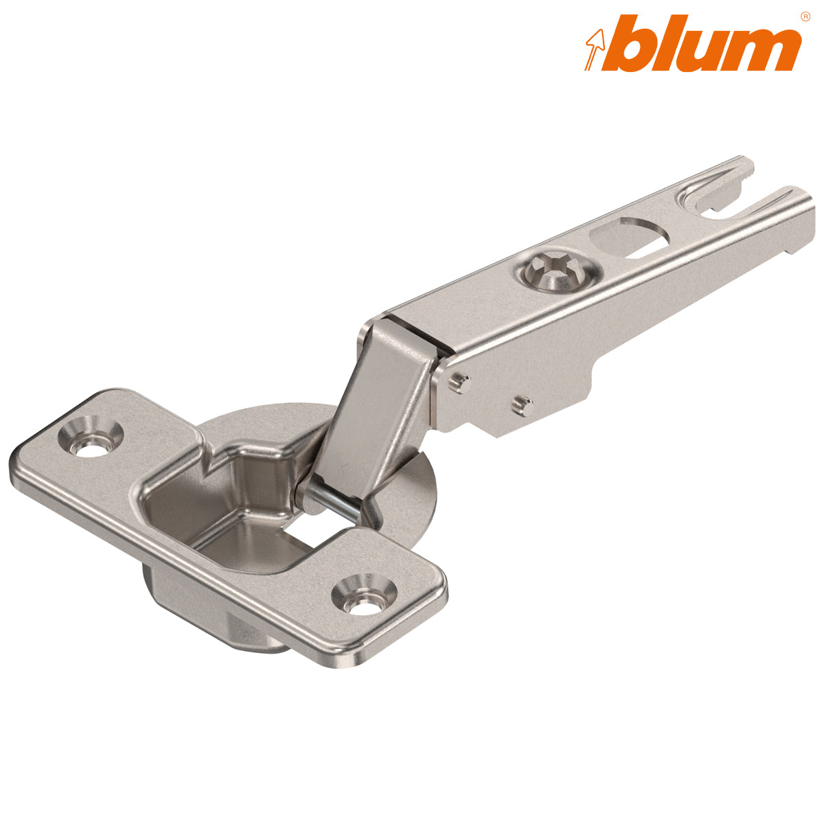 BLUM MODUL HINGE 100deg OVERLAY SCREW-ON by JULIUS BLUM UK LTD