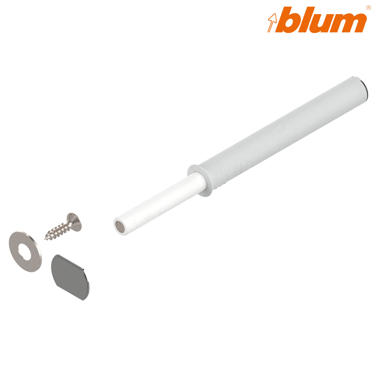 BLUM TIP-ON DOOR SET LONG+MAGNET SWH by JULIUS BLUM UK LTD