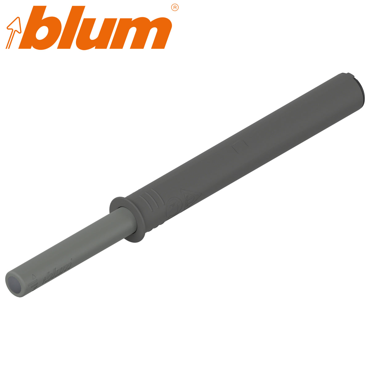 BLUM TIP-ON LONG PLUNGER+STRONG BUMPER GY